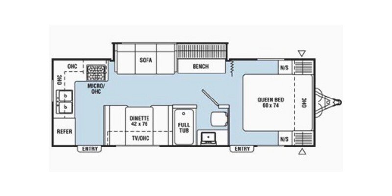 2009 Coachmen Spirit Of America 26RKS specifications