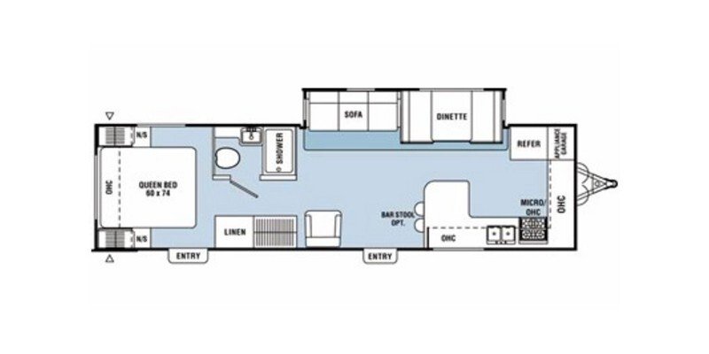 2009 Coachmen Spirit Of America 28FKS specifications