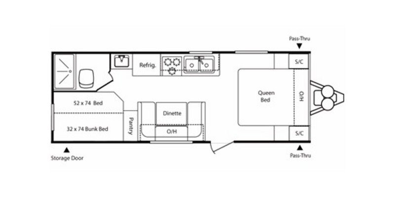 2010 Keystone Hideout 24BHWE specifications