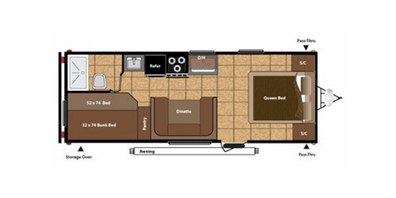 2011 Keystone Hideout 24BHWE specifications