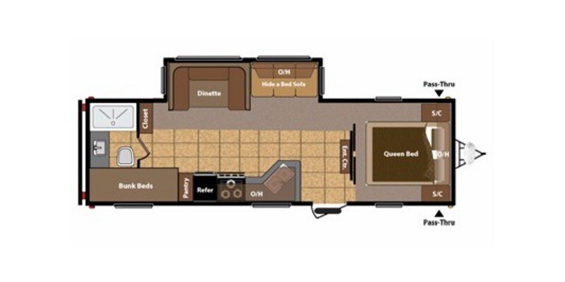 2011 Keystone Hideout 27BHSWE specifications