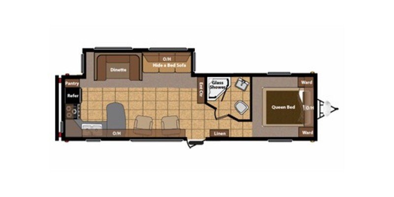 2012 Keystone Hideout 30RKSWE specifications