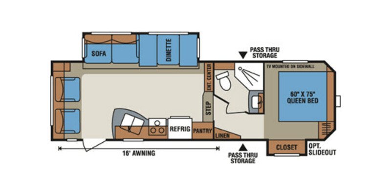 2013 KZ Sportsmen S265RL specifications