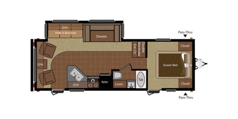 2013 Keystone Hideout 26RLSWE specifications
