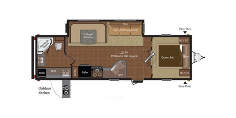 2013 Keystone Hideout 27RBS specifications