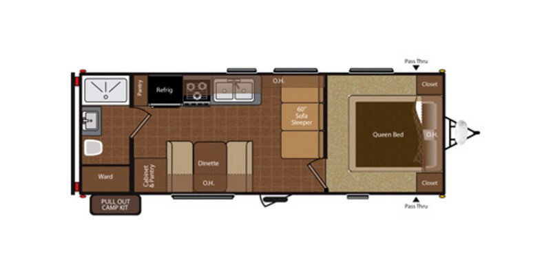 2014 Keystone Hideout 22RBWE specifications