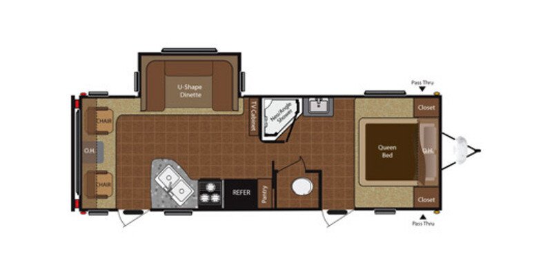 2014 Keystone Hideout 24RLSWE specifications
