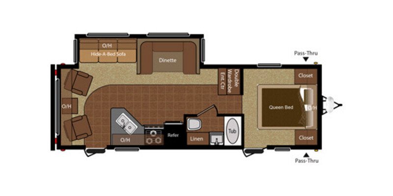 2014 Keystone Hideout 26RLSWE specifications