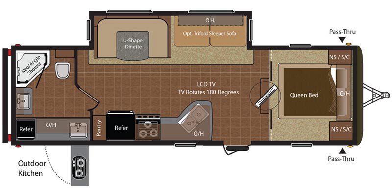 2014 Keystone Hideout 27RBS specifications