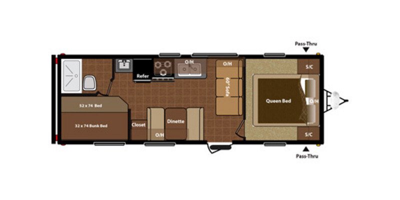 2014 Keystone Hideout 27RBWE specifications