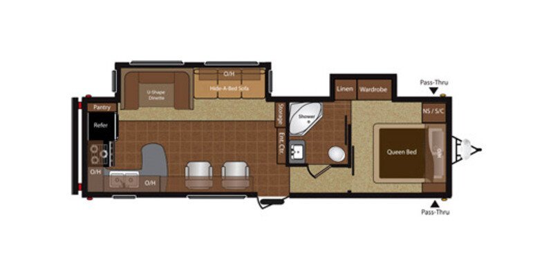 2014 Keystone Hideout 30RKDSWE specifications