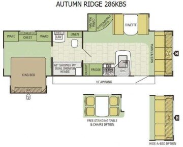 2015 Starcraft Autumn Ridge 286KBS