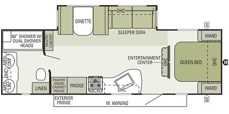 2015 Starcraft Travel Star 285FB specifications