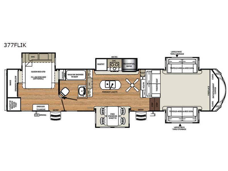 2017 Forest River Sierra 377FLIK
