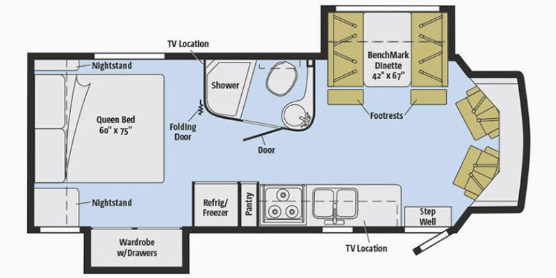 2017 Winnebago Cambria 27K specifications
