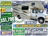 2017 Winnebago Spirit 31D