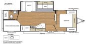 2018 Coachmen Catalina 261BHS