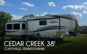 2018 Forest River Cedar Creek 38FBD