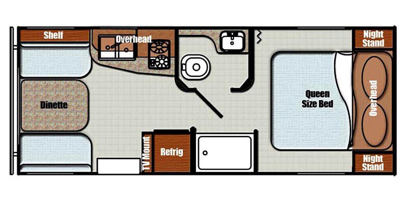 2018 Gulf Stream Vista Cruiser 19ERD specifications