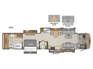 2019 Entegra Cornerstone 45W