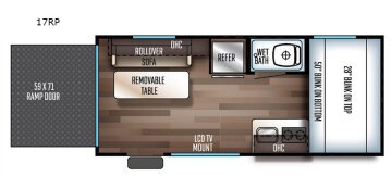 2019 Forest River Cherokee 17JG