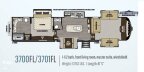 Thumbnail Photo 3 for 2019 Keystone Alpine 3700FL