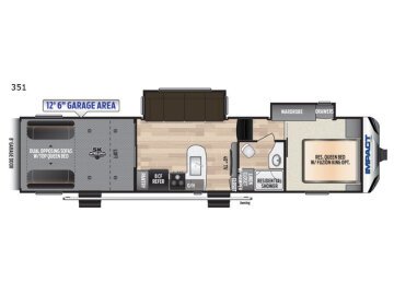 2019 Keystone Impact 351