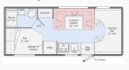 Thumbnail Photo 4 for 2019 Winnebago Minnie Winnie 22R