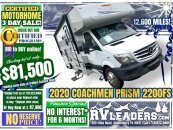 2020 Coachmen Prism 2200FS