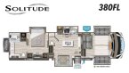Thumbnail Photo 3 for 2020 Grand Design Solitude 380FL
