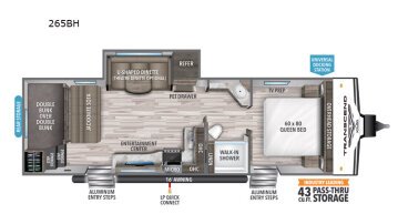 2020 Grand Design Transcend 265BH