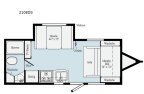Thumbnail Photo 1 for 2020 Winnebago Micro Minnie 2108DS