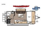 Thumbnail Photo 1 for 2021 Coachmen Catalina 192FQS