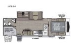 Thumbnail Photo 1 for 2021 Coachmen Freedom Express 287BHDS
