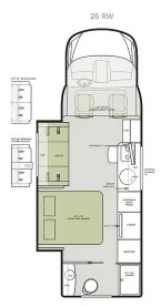 Thumbnail Photo 4 for 2021 Tiffin Wayfarer 25 RW