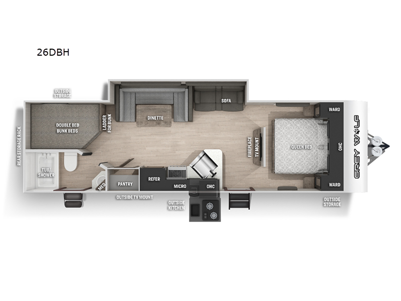 2022 Forest River Cherokee 26DBH