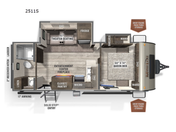 2022 Forest River Rockwood 2511S