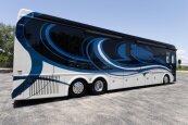 2022 Foretravel Realm Presidential Luxury Villa Master Suite