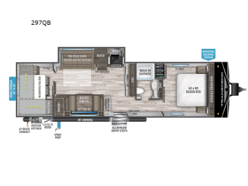 2022 Grand Design Transcend 297QB