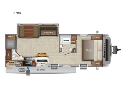 Photo 1 for 2022 JAYCO White Hawk 27RK