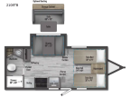 Thumbnail Photo 1 for 2022 Winnebago Micro Minnie 2108TB