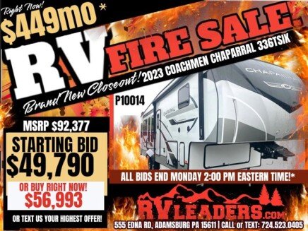 Photo 1 for New 2023 Coachmen Chaparral