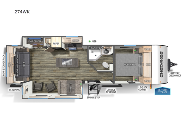 2023 Forest River Cherokee 274WK