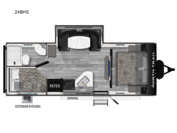 2023 Heartland North Trail 24BHS