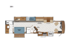 Thumbnail Photo 1 for New 2024 Fleetwood Discovery 38N