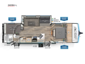 2024 Forest River Cherokee 26DBH-L