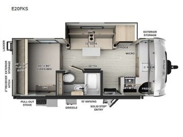 2024 Forest River Flagstaff E20FKS
