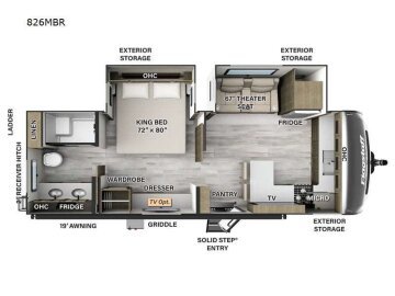 2024 Forest River Flagstaff 826MBR