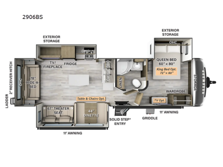 Photo 1 for New 2024 Forest River Rockwood 2906BS