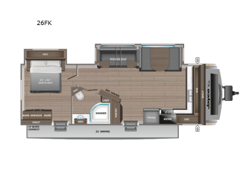 2024 JAYCO White Hawk 26FK